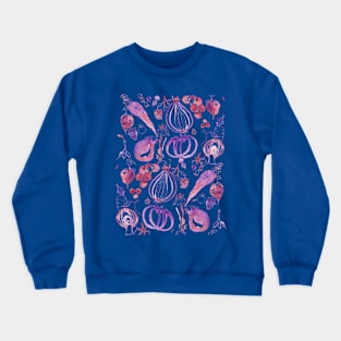 Winter vegetables poster Crewneck Sweatshirt